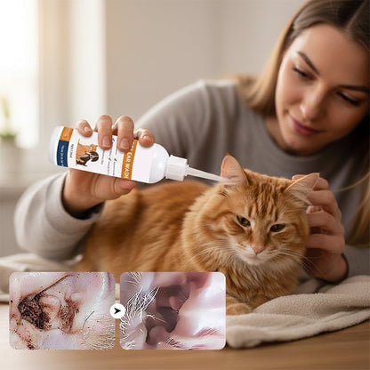 Pet Ear Cleaning Liquid (For Cats & Dogs)