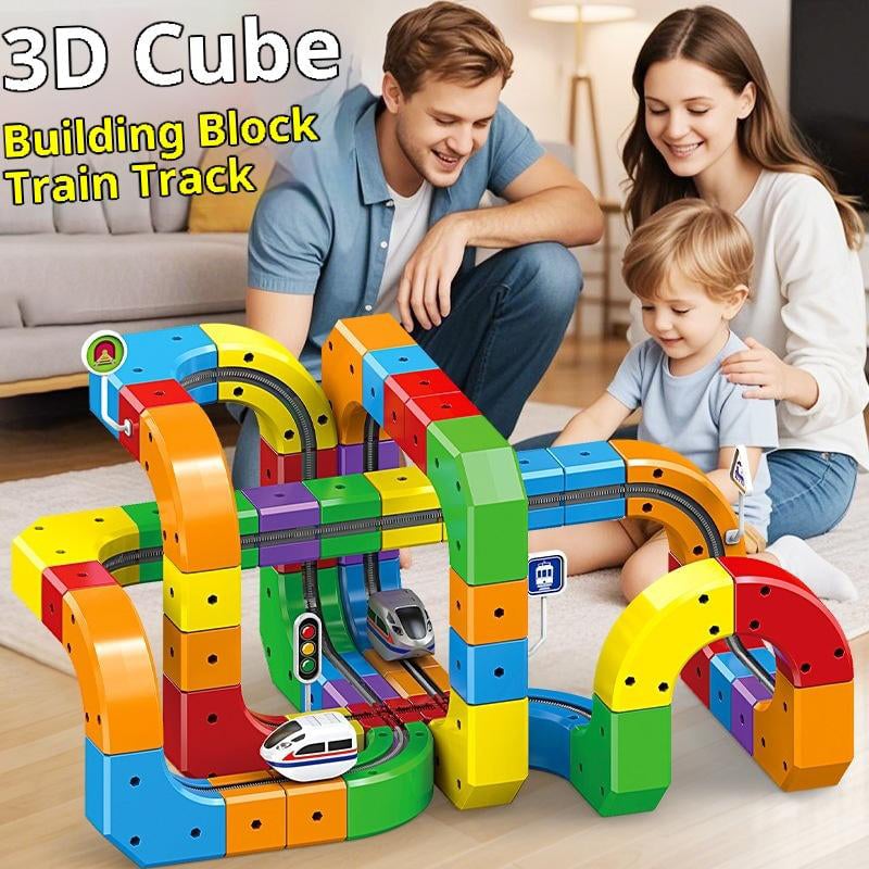 3D Stem Electric Train Set