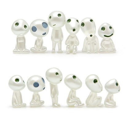 Luminous Garden Ghost Miniature Figurines