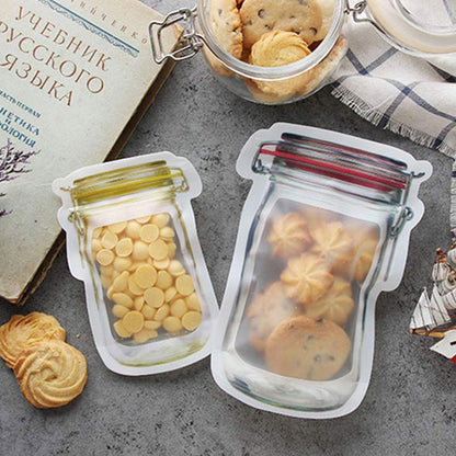 Jar Zipper Bags