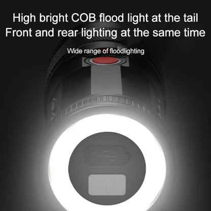 Portable Strong Light Outdoor Flashlight