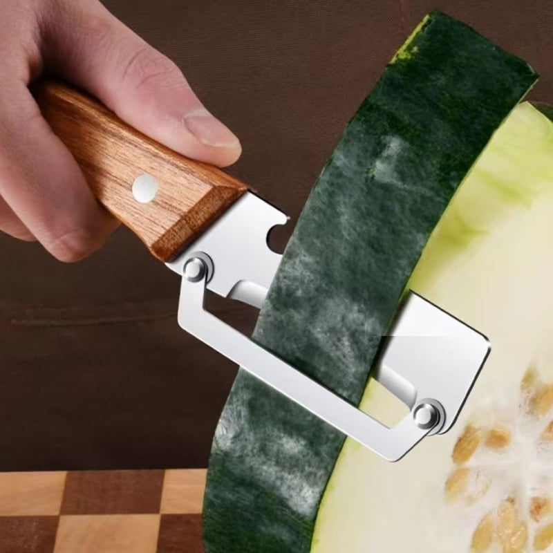 Kitchen Multi-Function Stainless Steel Thickened Fruit Peeler Knife