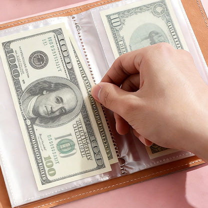 A6 Snap-Button Mirror Finish Savings Binder