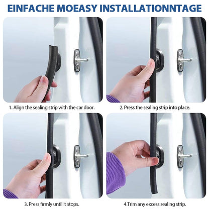 🚗 Automotive Weather Stripping Rubber Seal