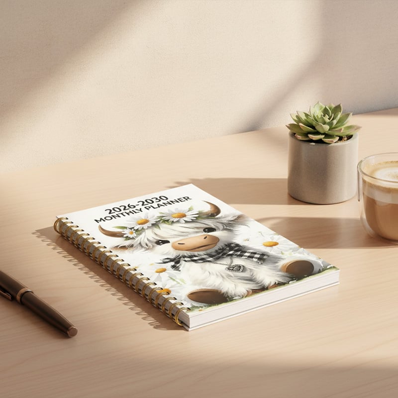 2026-2030 Monthly Planner