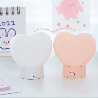 Cute Heart Shaped Night Light