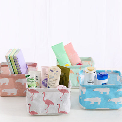 Collapsible Square Storage Basket