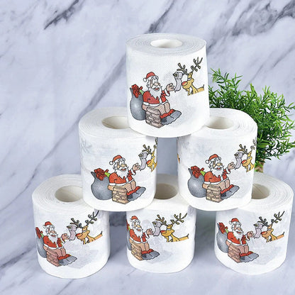 Funny Christmas Toilet Paper
