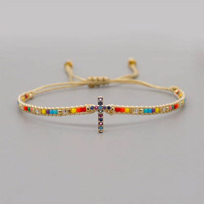 GOD HAS A PLAN CROSS BRACELET