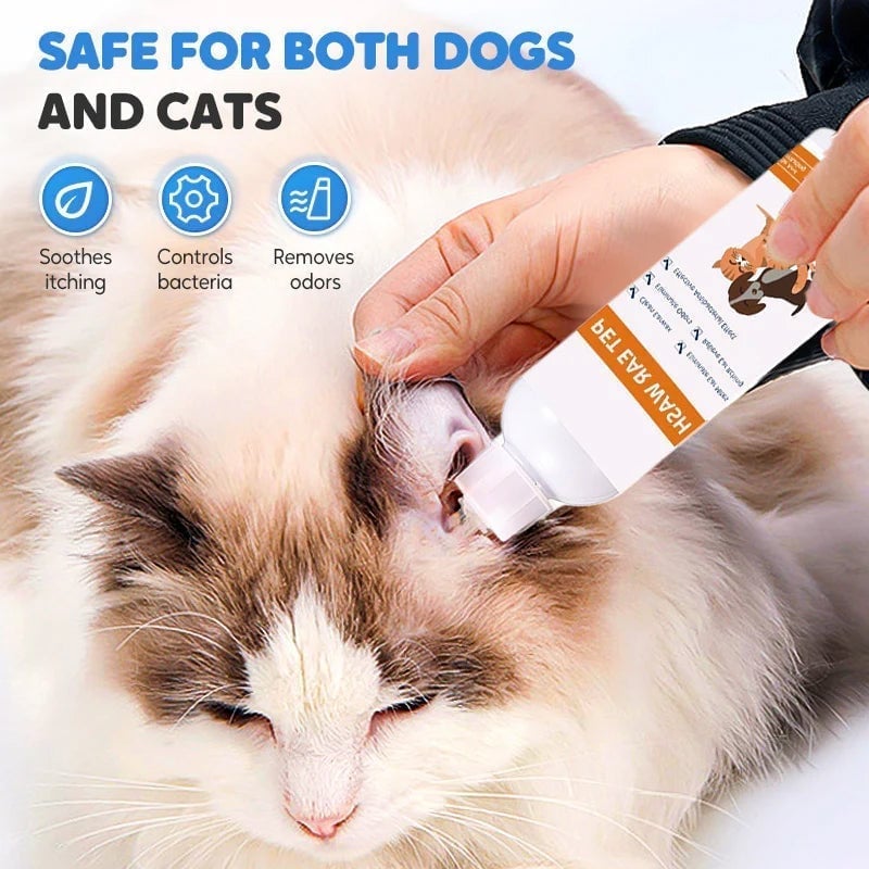 Pet Ear Cleaning Liquid (For Cats & Dogs)