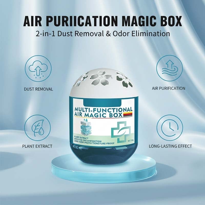 Magic Bead Box for Odor and Dust Removal