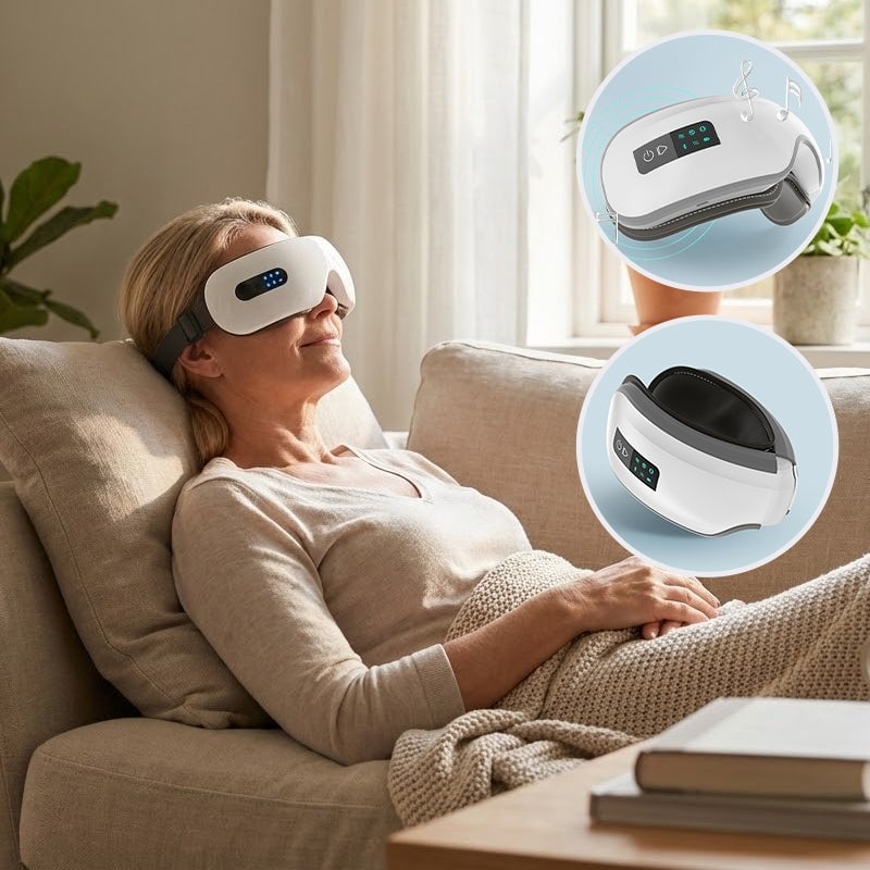 Heated Eye Massager With Music