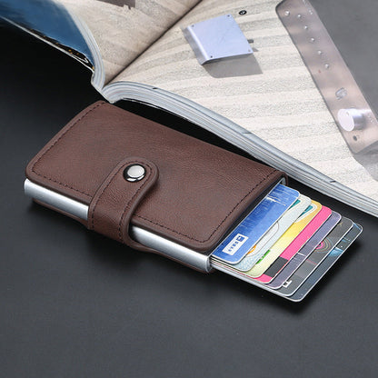 RFID Protection Leather Purse