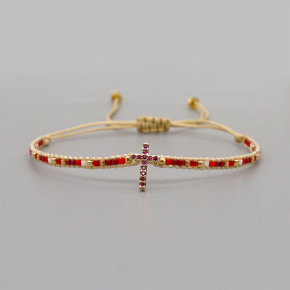GOD HAS A PLAN CROSS BRACELET