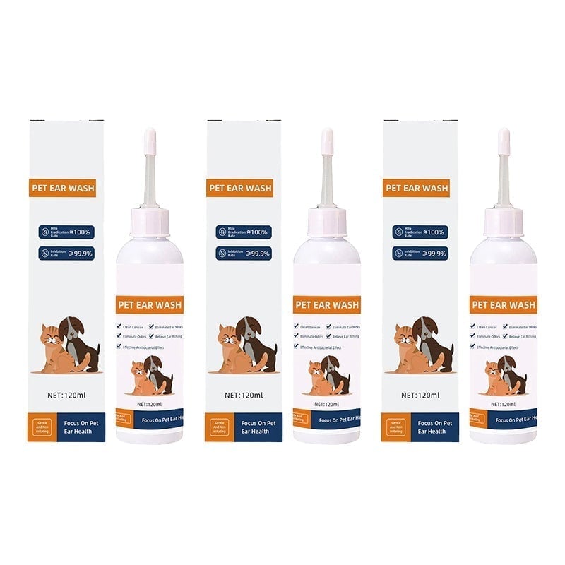 Pet Ear Cleaning Liquid (For Cats & Dogs)