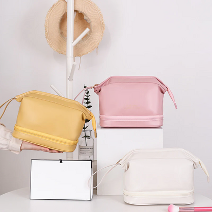 PU Portable Travel Cosmetic Storage Bag