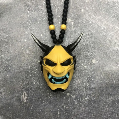Samurai Helmet Car Hanging Pendant
