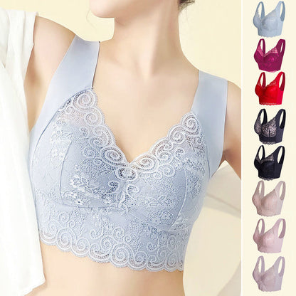 Seamless Lace One Piece Bra