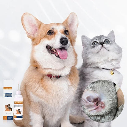 Pet Ear Cleaning Liquid (For Cats & Dogs)