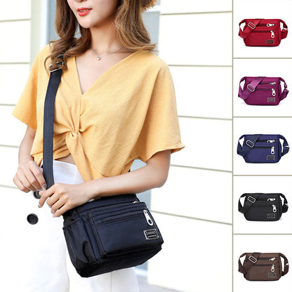 Women’s Multi-layer Nylon Crossbody Bag