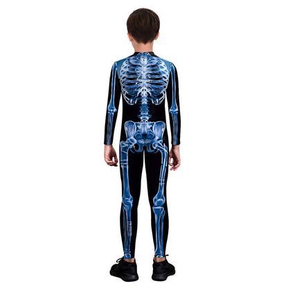 Halloween Sexy Skull Bodysuit