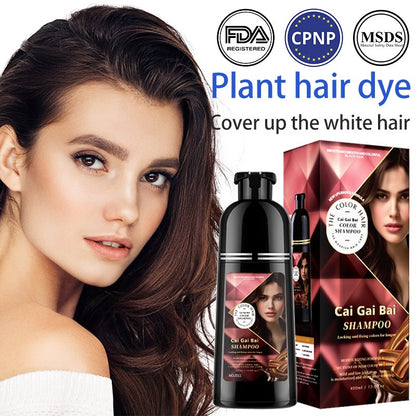 AngeRose Hair Color Shampoo New Packaging, Instant Grey Coverage