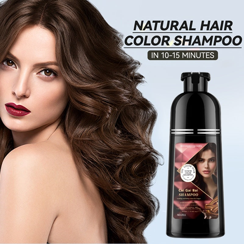 AngeRose Hair Color Shampoo New Packaging, Instant Grey Coverage