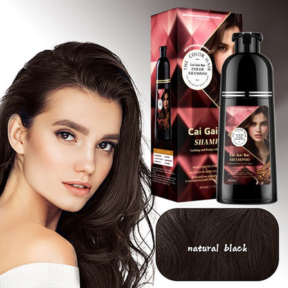 AngeRose Hair Color Shampoo New Packaging, Instant Grey Coverage