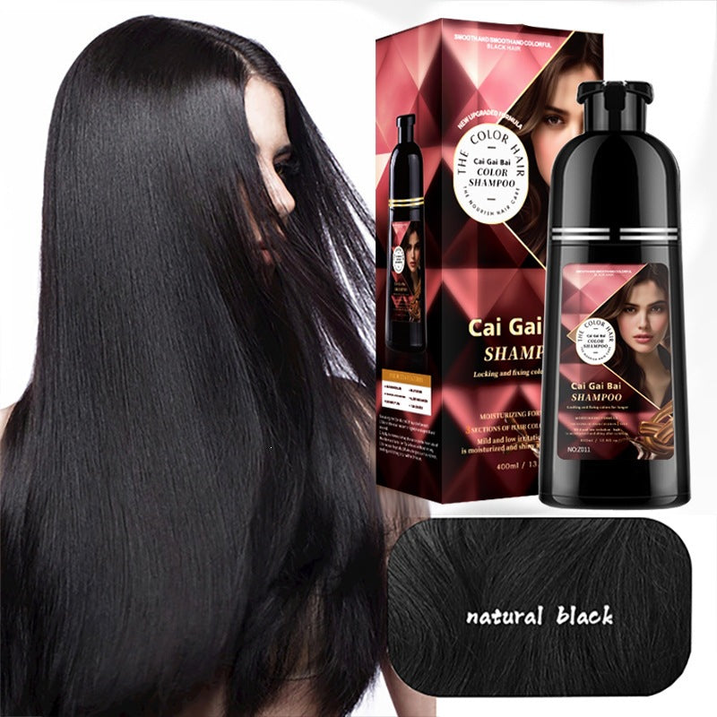 AngeRose Hair Color Shampoo New Packaging, Instant Grey Coverage