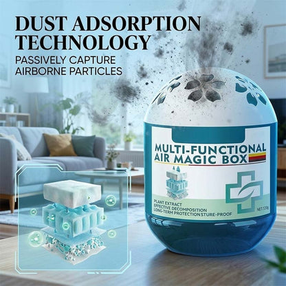 Magic Bead Box for Odor and Dust Removal