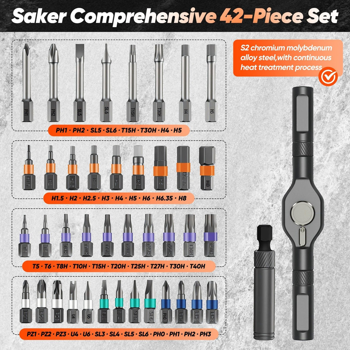 24 in 1 Magnetic Screwdriver Set