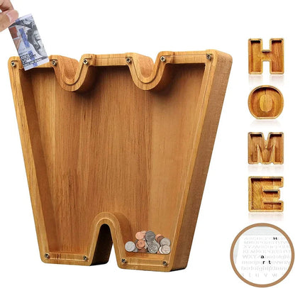 Letter Money Bank