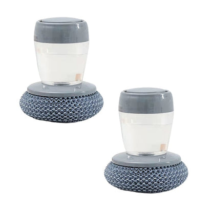 Kitchen Soap Dispensing Palm Brush