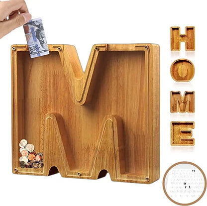 Letter Money Bank