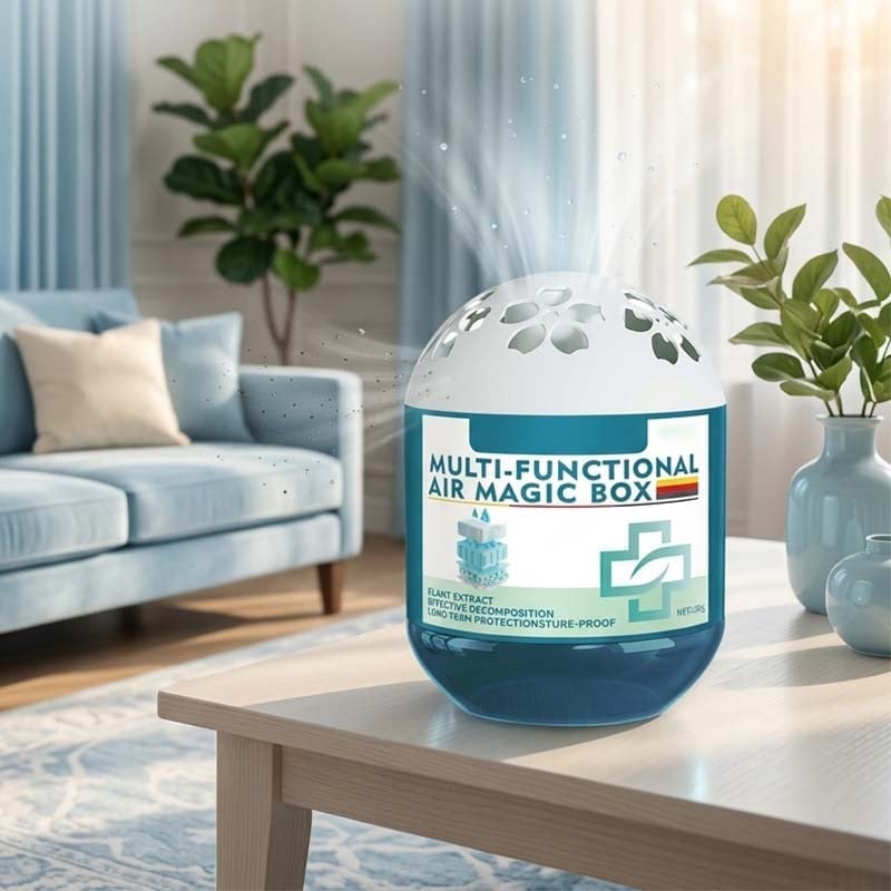 Magic Bead Box for Odor and Dust Removal