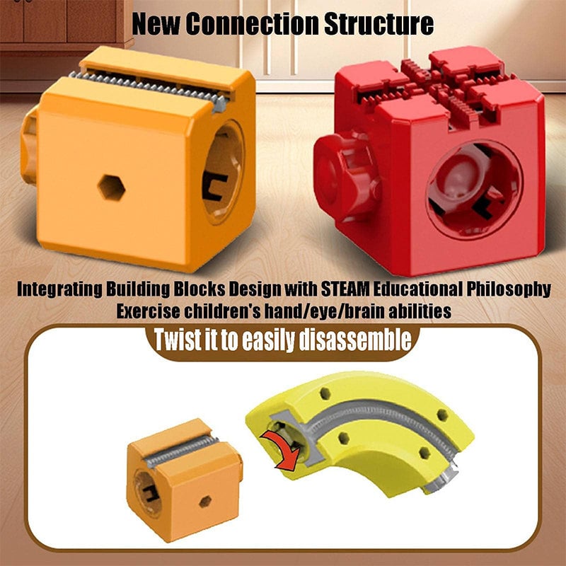 3D Stem Electric Train Set