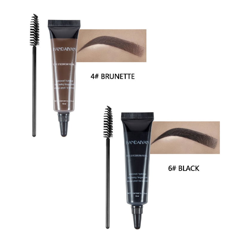 Long-lasting Waterproof Smudge-proof Liquid Eyebrow Gel