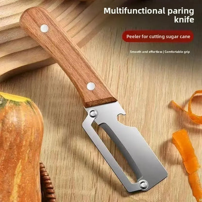 Kitchen Multi-Function Stainless Steel Thickened Fruit Peeler Knife