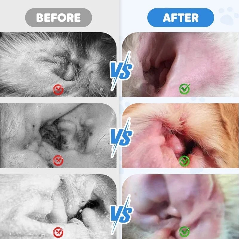 Pet Ear Cleaning Liquid (For Cats & Dogs)