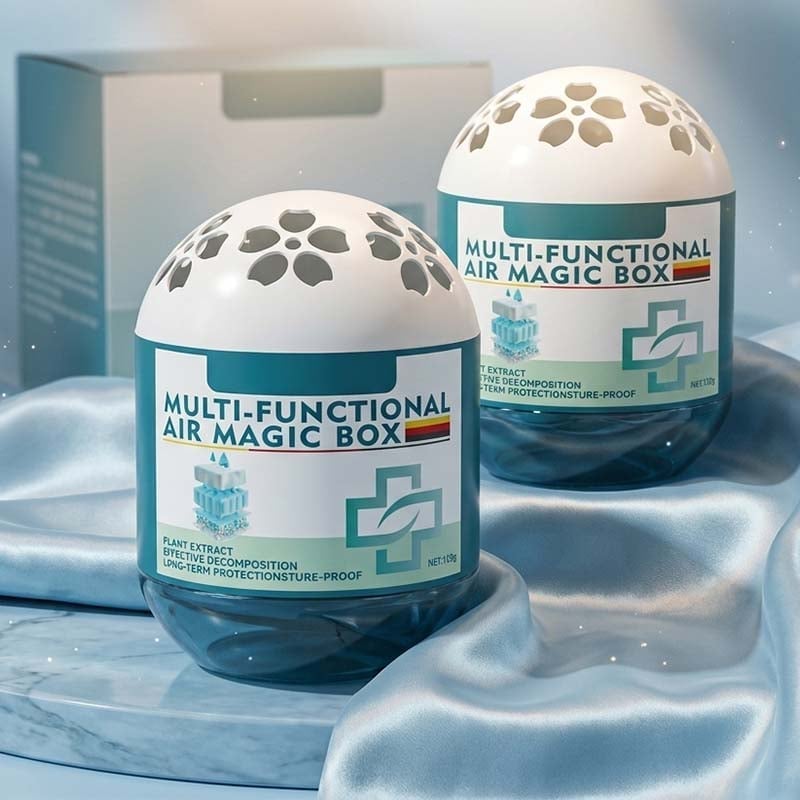 Magic Bead Box for Odor and Dust Removal