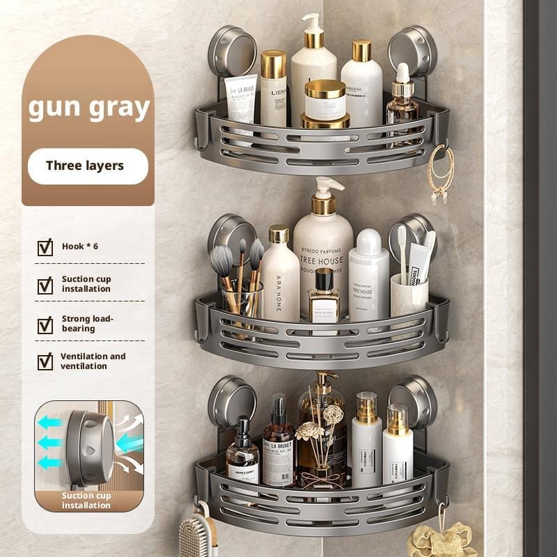 🚿Triangle Suction Cup Shower Caddy