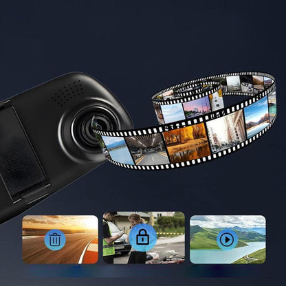 Front and Rear Dual Recording HD Night Vision Dash Cam