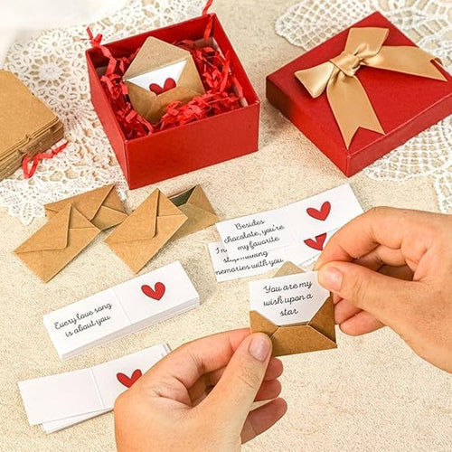 Mini Love Envelope & Heart Sticker Set