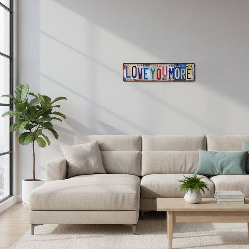 Tinplate decorative metal painting