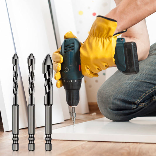 High-strength eccentric twist drill bit