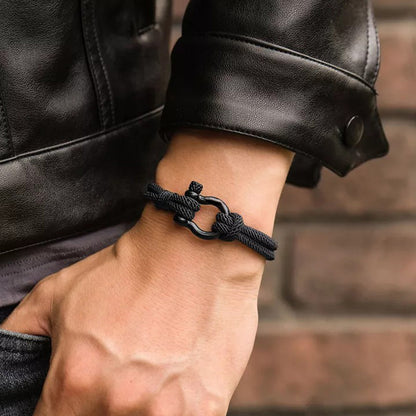 Nautical Braided Rope Bracelet (Gift Card Included)