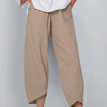 Cotton Linen Casual Pants